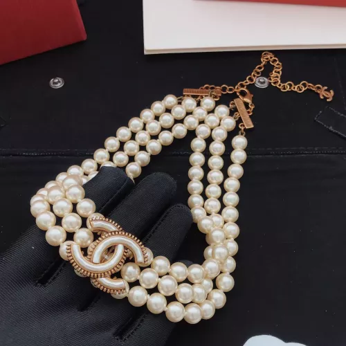 Cheap Chanel Necklaces For Women #1390029 Replica Wholesale [$45.00 USD] [ITEM#1390029] on Replica Chanel Necklaces