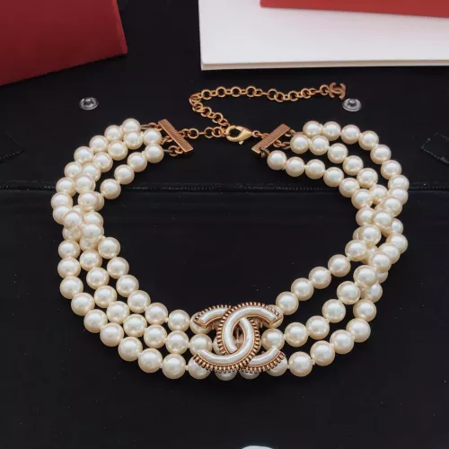 Cheap Chanel Necklaces For Women #1390029 Replica Wholesale [$45.00 USD] [ITEM#1390029] on Replica Chanel Necklaces