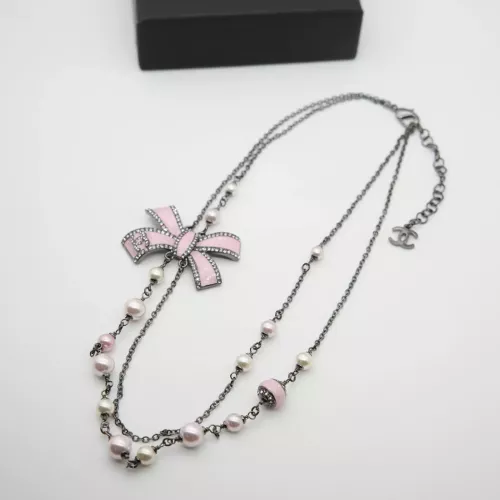 Cheap Chanel Necklaces For Women #1390034 Replica Wholesale [$68.00 USD] [ITEM#1390034] on Replica Chanel Necklaces