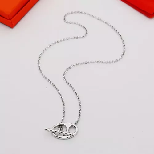 Cheap Hermes Necklaces #1390065 Replica Wholesale [$25.00 USD] [ITEM#1390065] on Replica Hermes Necklaces