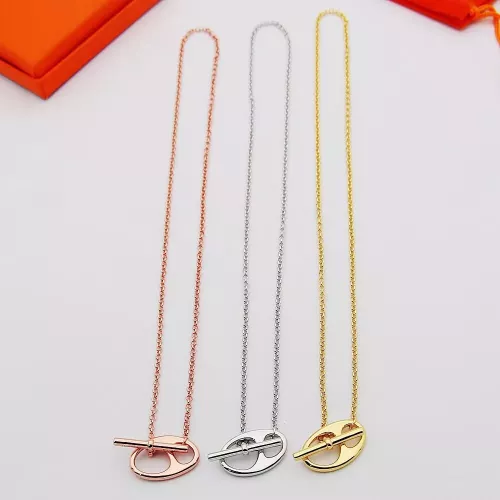Cheap Hermes Necklaces #1390066 Replica Wholesale [$25.00 USD] [ITEM#1390066] on Replica Hermes Necklaces