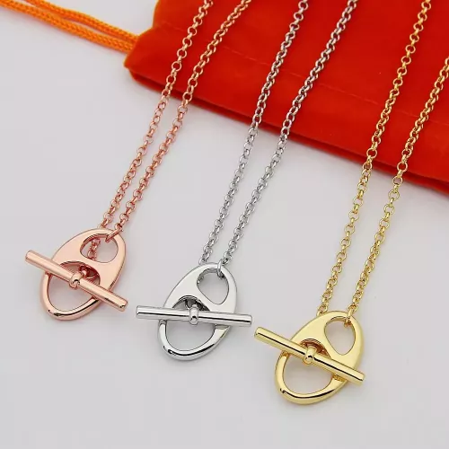 Cheap Hermes Necklaces #1390067 Replica Wholesale [$25.00 USD] [ITEM#1390067] on Replica Hermes Necklaces