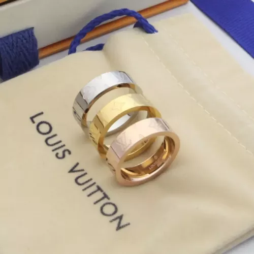 Cheap Louis Vuitton LV Rings In Rose Gold #1390167 Replica Wholesale [$25.00 USD] [ITEM#1390167] on Replica Louis Vuitton LV Rings