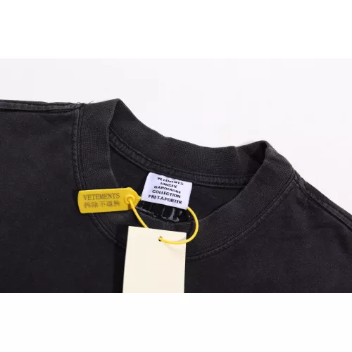 Cheap VETEMENTS T-Shirts Short Sleeved For Unisex #1390228 Replica Wholesale [$36.00 USD] [ITEM#1390228] on Replica VETEMENTS T-Shirts