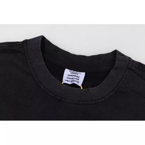 Cheap VETEMENTS T-Shirts Short Sleeved For Unisex #1390231 Replica Wholesale [$36.00 USD] [ITEM#1390231] on Replica VETEMENTS T-Shirts