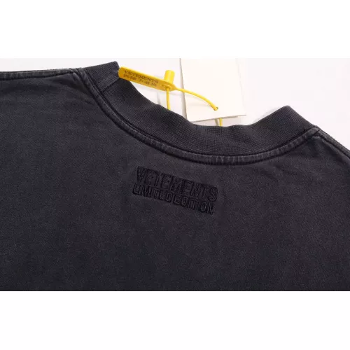 Cheap VETEMENTS T-Shirts Short Sleeved For Unisex #1390247 Replica Wholesale [$36.00 USD] [ITEM#1390247] on Replica VETEMENTS T-Shirts