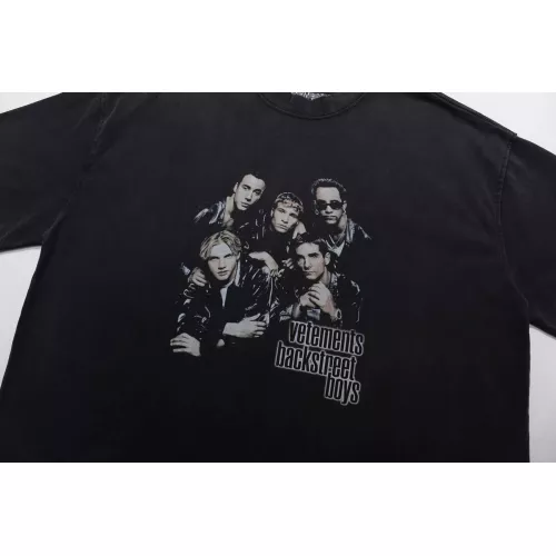 Cheap VETEMENTS T-Shirts Short Sleeved For Unisex #1390265 Replica Wholesale [$40.00 USD] [ITEM#1390265] on Replica VETEMENTS T-Shirts