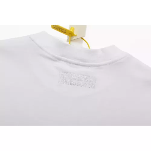 Cheap VETEMENTS T-Shirts Short Sleeved For Unisex #1390268 Replica Wholesale [$36.00 USD] [ITEM#1390268] on Replica VETEMENTS T-Shirts