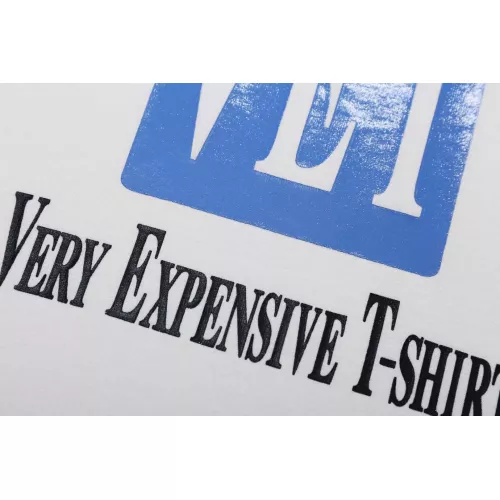 Cheap VETEMENTS T-Shirts Short Sleeved For Unisex #1390268 Replica Wholesale [$36.00 USD] [ITEM#1390268] on Replica VETEMENTS T-Shirts