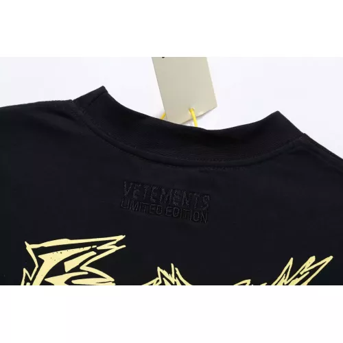 Cheap VETEMENTS T-Shirts Short Sleeved For Unisex #1390276 Replica Wholesale [$36.00 USD] [ITEM#1390276] on Replica VETEMENTS T-Shirts