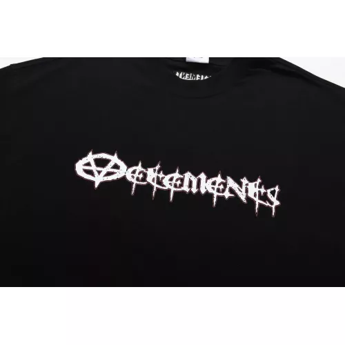 Cheap VETEMENTS T-Shirts Short Sleeved For Unisex #1390279 Replica Wholesale [$36.00 USD] [ITEM#1390279] on Replica VETEMENTS T-Shirts