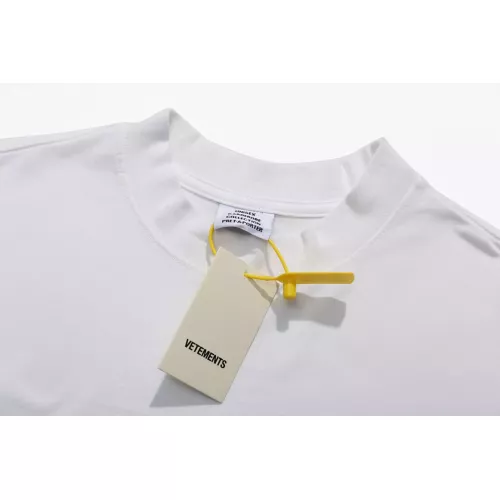 Cheap VETEMENTS T-Shirts Short Sleeved For Unisex #1390281 Replica Wholesale [$36.00 USD] [ITEM#1390281] on Replica VETEMENTS T-Shirts