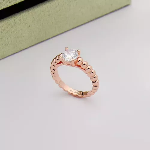 Van Cleef & Arpels Rings In Rose Gold For Women #1390289