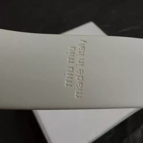 Cheap MIU MIU Headband For Women #1390335 Replica Wholesale [$45.00 USD] [ITEM#1390335] on Replica MIU MIU Headband