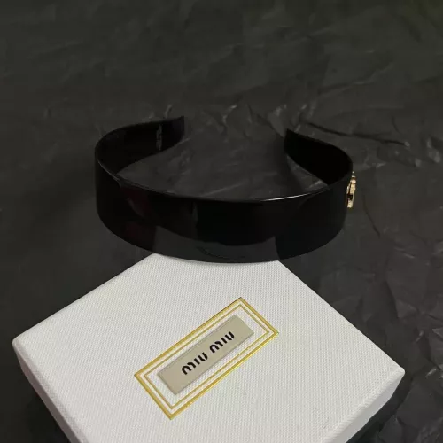 Cheap MIU MIU Headband For Women #1390337 Replica Wholesale [$45.00 USD] [ITEM#1390337] on Replica MIU MIU Headband