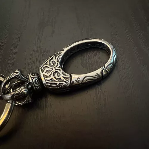 Cheap Chrome Hearts Key Holder And Bag Buckle #1390352 Replica Wholesale [$48.00 USD] [ITEM#1390352] on Replica Chrome Hearts Key Holder And Bag Buckle