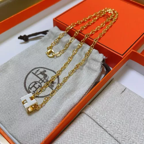 Cheap Hermes Necklaces #1390367 Replica Wholesale [$42.00 USD] [ITEM#1390367] on Replica Hermes Necklaces