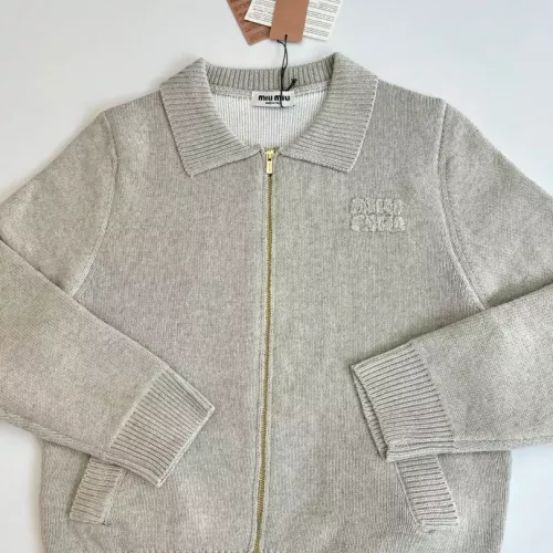 Cheap MIU MIU Jackets Long Sleeved For Women #1390371 Replica Wholesale [$96.00 USD] [ITEM#1390371] on Replica MIU MIU Jackets