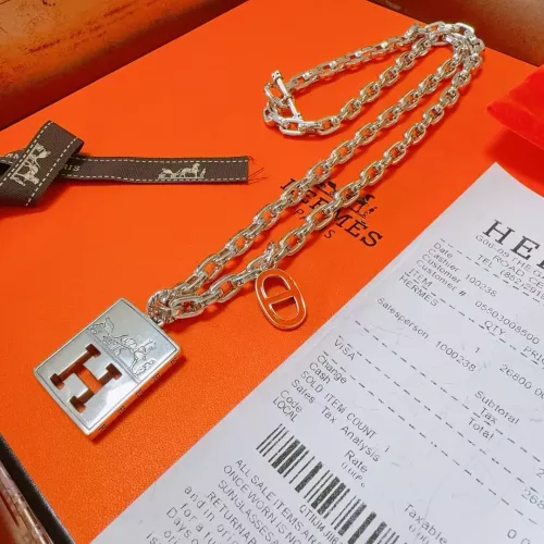 Cheap Hermes Necklaces #1390374 Replica Wholesale [$60.00 USD] [ITEM#1390374] on Replica Hermes Necklaces