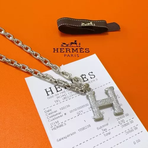 Cheap Hermes Necklaces #1390375 Replica Wholesale [$60.00 USD] [ITEM#1390375] on Replica Hermes Necklaces