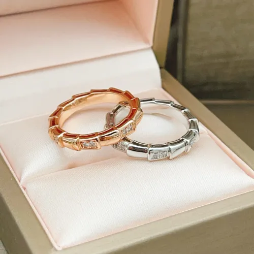 Cheap Bvlgari Rings In Rose Gold For Women #1390504 Replica Wholesale [$27.00 USD] [ITEM#1390504] on Replica Bvlgari Rings