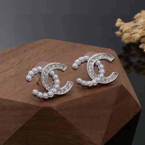 Cheap Chanel Earrings For Women #1390538 Replica Wholesale [$25.00 USD] [ITEM#1390538] on Replica Chanel Earrings