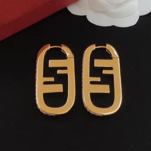 Cheap Fendi Earrings For Women #1390556 Replica Wholesale [$34.00 USD] [ITEM#1390556] on Replica Fendi Earrings