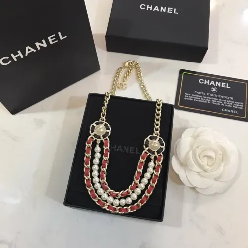 Cheap Chanel Necklaces For Women #1390603 Replica Wholesale [$42.00 USD] [ITEM#1390603] on Replica Chanel Necklaces