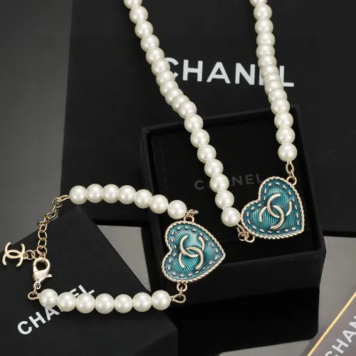 Cheap Chanel Jewelry Set For Women #1390652 Replica Wholesale [$52.00 USD] [ITEM#1390652] on Replica Chanel Jewelry Set