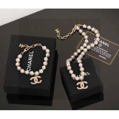 Cheap Chanel Jewelry Set For Women #1390653 Replica Wholesale [$52.00 USD] [ITEM#1390653] on Replica Chanel Jewelry Set