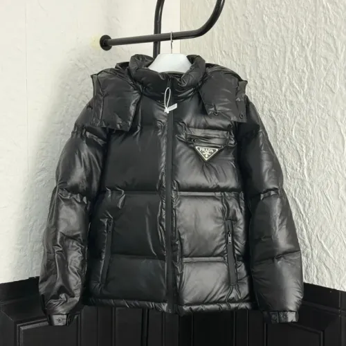 Prada Down Feather Coat Long Sleeved For Unisex #1390661
