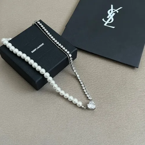 Cheap Yves Saint Laurent YSL Necklaces For Women #1390771 Replica Wholesale [$29.00 USD] [ITEM#1390771] on Replica Yves Saint Laurent YSL Necklaces