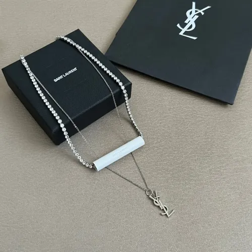 Cheap Yves Saint Laurent YSL Necklaces For Women #1390772 Replica Wholesale [$29.00 USD] [ITEM#1390772] on Replica Yves Saint Laurent YSL Necklaces