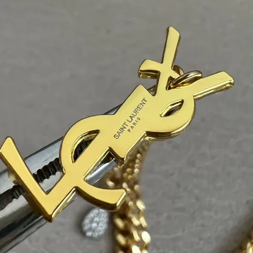 Cheap Yves Saint Laurent YSL Necklaces For Women #1390773 Replica Wholesale [$29.00 USD] [ITEM#1390773] on Replica Yves Saint Laurent YSL Necklaces
