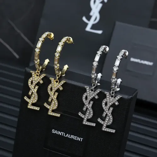 Cheap Yves Saint Laurent YSL Earrings For Women #1390803 Replica Wholesale [$27.00 USD] [ITEM#1390803] on Replica Yves Saint Laurent YSL Earrings