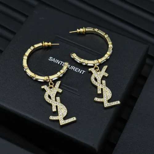 Cheap Yves Saint Laurent YSL Earrings For Women #1390804 Replica Wholesale [$27.00 USD] [ITEM#1390804] on Replica Yves Saint Laurent YSL Earrings