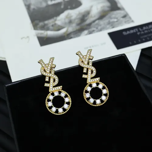 Cheap Yves Saint Laurent YSL Earrings For Women #1390805 Replica Wholesale [$29.00 USD] [ITEM#1390805] on Replica Yves Saint Laurent YSL Earrings