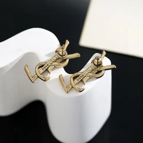 Cheap Yves Saint Laurent YSL Earrings For Women #1390814 Replica Wholesale [$25.00 USD] [ITEM#1390814] on Replica Yves Saint Laurent YSL Earrings