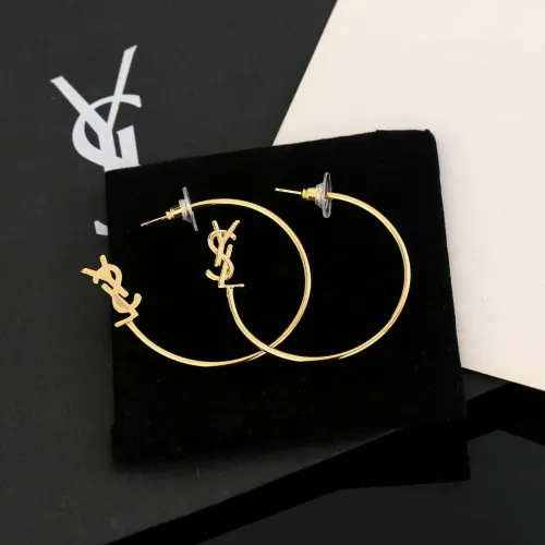 Cheap Yves Saint Laurent YSL Earrings For Women #1390815 Replica Wholesale [$27.00 USD] [ITEM#1390815] on Replica Yves Saint Laurent YSL Earrings