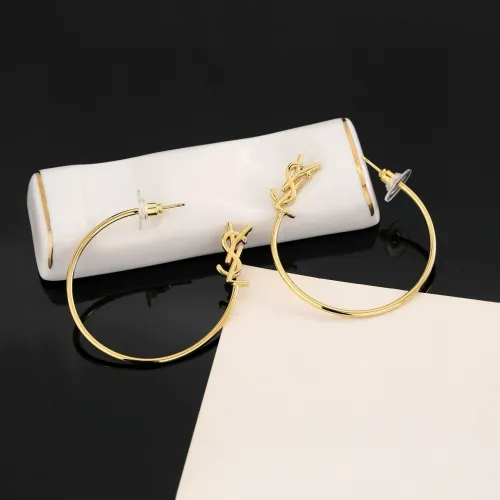 Cheap Yves Saint Laurent YSL Earrings For Women #1390815 Replica Wholesale [$27.00 USD] [ITEM#1390815] on Replica Yves Saint Laurent YSL Earrings