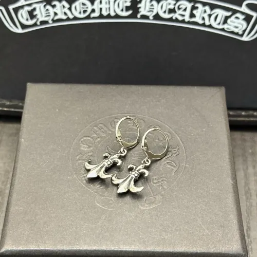 Cheap Chrome Hearts Earrings For Women #1390820 Replica Wholesale [$34.00 USD] [ITEM#1390820] on Replica Chrome Hearts Earrings