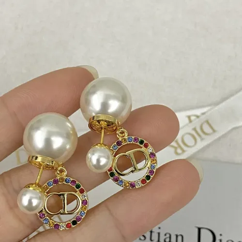 Cheap Christian Dior Earrings For Women #1390825 Replica Wholesale [$32.00 USD] [ITEM#1390825] on Replica Christian Dior Earrings