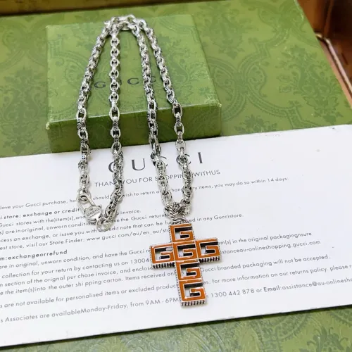 Cheap Gucci Necklaces #1390865 Replica Wholesale [$40.00 USD] [ITEM#1390865] on Replica Gucci Necklaces