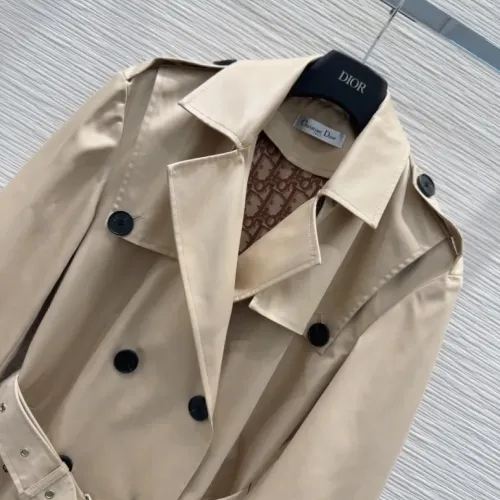 Cheap Christian Dior Coats Long Sleeved For Women #1390893 Replica Wholesale [$98.00 USD] [ITEM#1390893] on Replica Christian Dior Coats