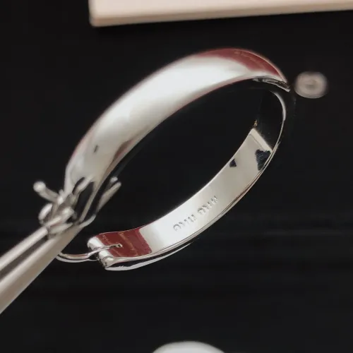 Cheap MIU MIU Earrings For Women #1390896 Replica Wholesale [$29.00 USD] [ITEM#1390896] on Replica MIU MIU Earrings