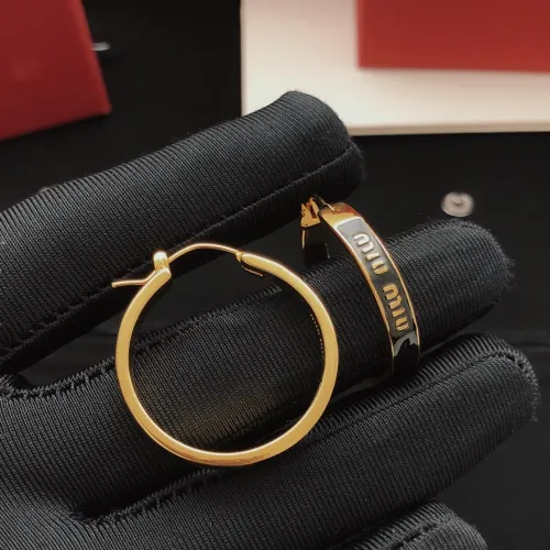 Cheap MIU MIU Earrings For Women #1390897 Replica Wholesale [$29.00 USD] [ITEM#1390897] on Replica MIU MIU Earrings