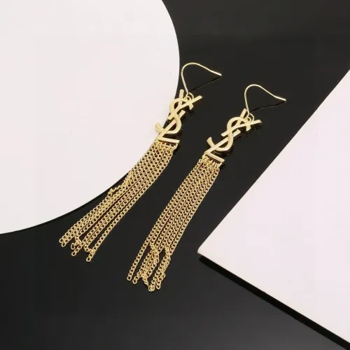 Cheap Yves Saint Laurent YSL Earrings For Women #1390909 Replica Wholesale [$27.00 USD] [ITEM#1390909] on Replica Yves Saint Laurent YSL Earrings