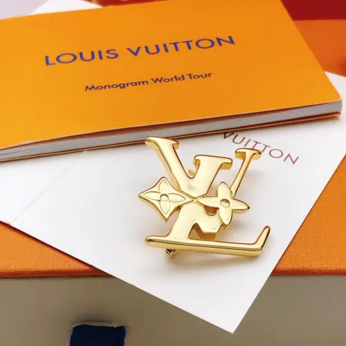 Cheap Louis Vuitton LV Brooches For Women #1390938 Replica Wholesale [$29.00 USD] [ITEM#1390938] on Replica Louis Vuitton LV Brooches