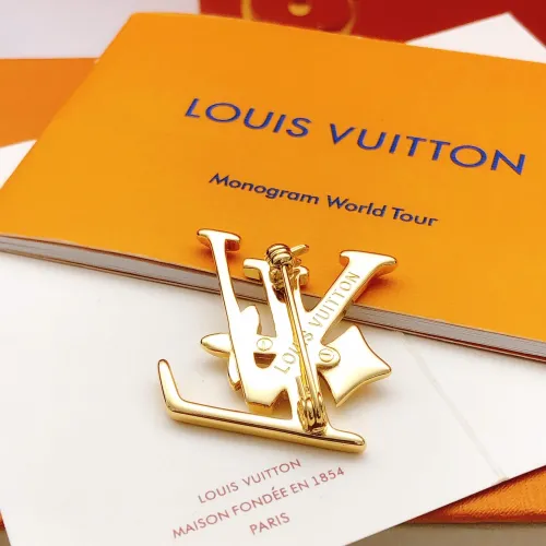 Cheap Louis Vuitton LV Brooches For Women #1390938 Replica Wholesale [$29.00 USD] [ITEM#1390938] on Replica Louis Vuitton LV Brooches