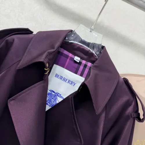 Cheap Burberry Trench Coat Long Sleeved For Women #1390953 Replica Wholesale [$165.00 USD] [ITEM#1390953] on Replica Burberry Trench Coat